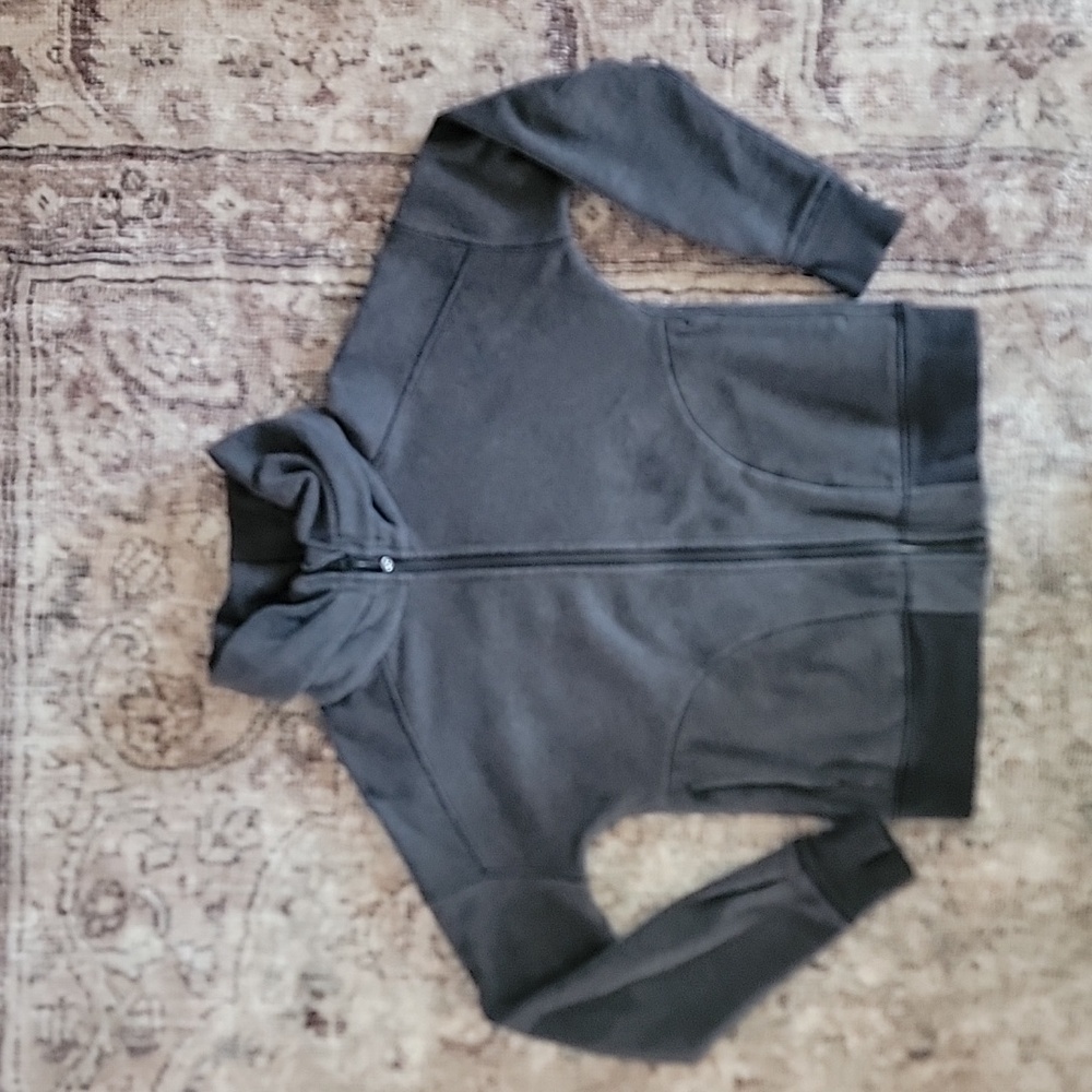 Lululemon Scuba Full zip funnel neck fleece